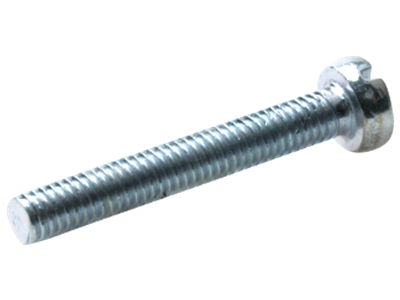 Maskinskrue M6x8mm CH A2 kærv DIN84