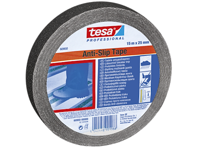 Tape 60950 skridsikker tape sort 25mm×15