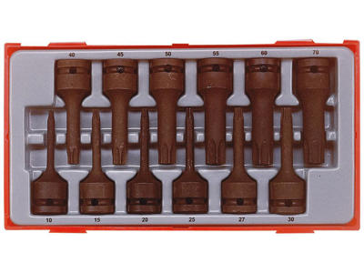 Slagtopsæt 1/2"-TX10-70, Tengtools
