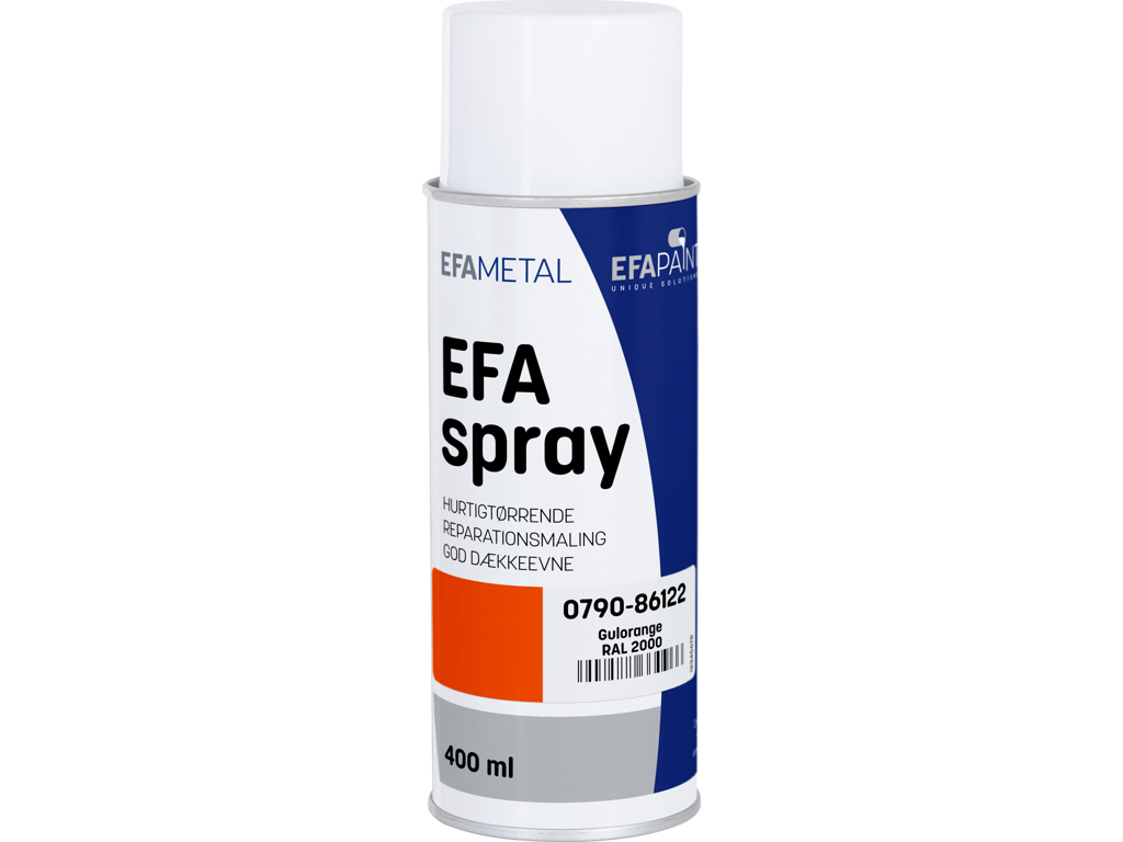 Maling RAL 2000 Gulorange spray 400ml