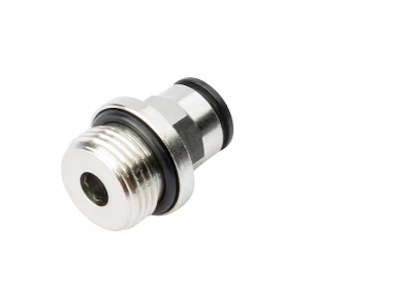 LAPF M3/8"  kobling for nylonrør 8mm