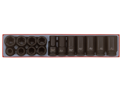 Slagtopsæt 3/4"-19-36mm Teng Tools