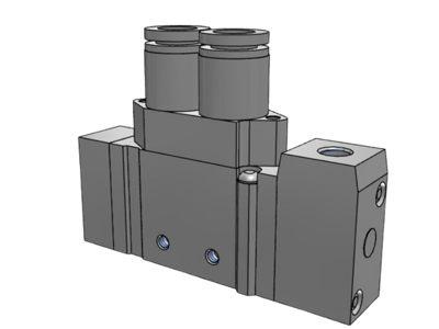 SMC SYA3120-C6 Magnetventil luftstyret