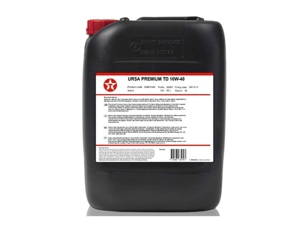 Motorolie Delo Gold Ultra 10W/40  20ltr