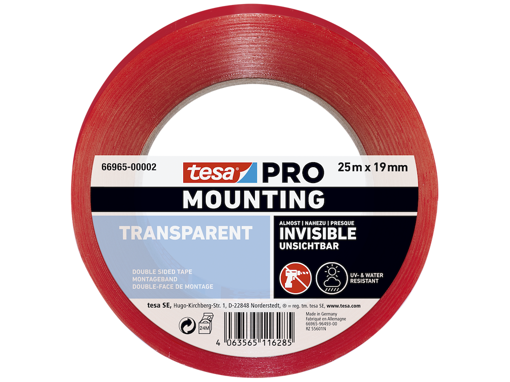 Tape 66965 Pro Transparent montagetape 