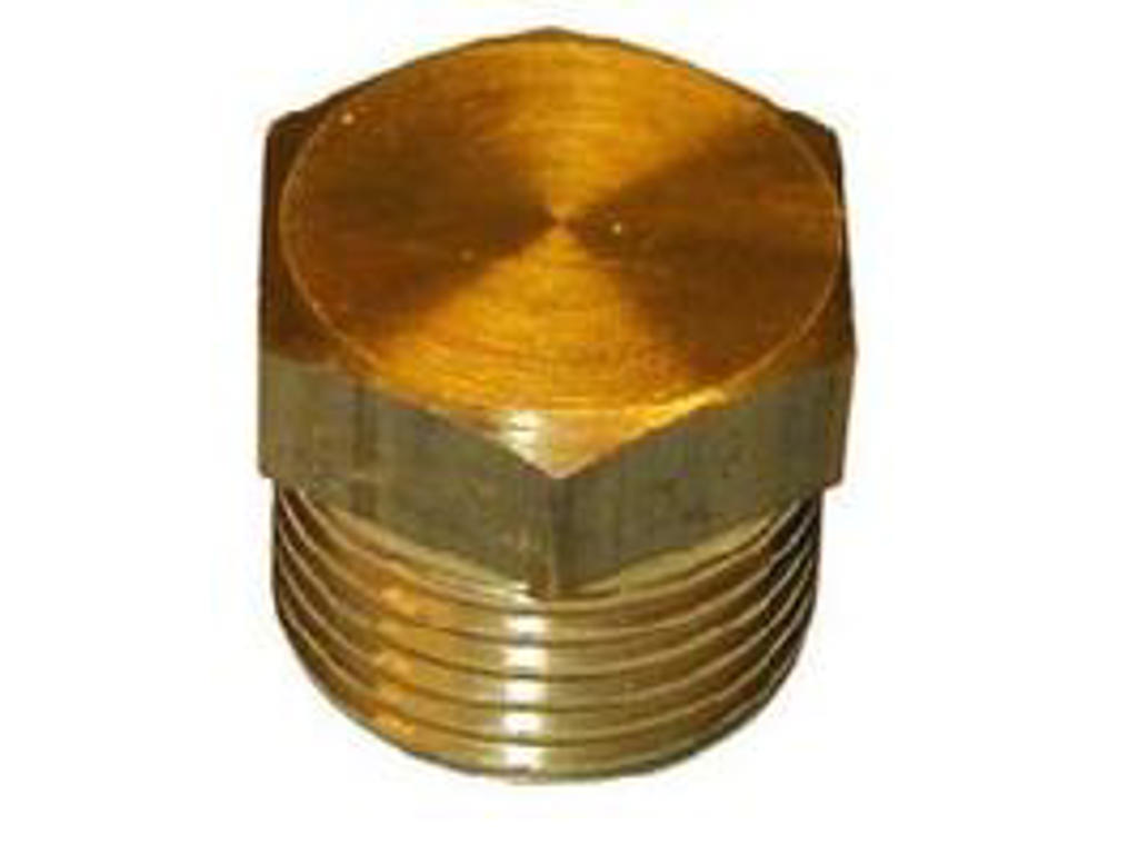 Prop 1/1" messing Nøglevide Firkant