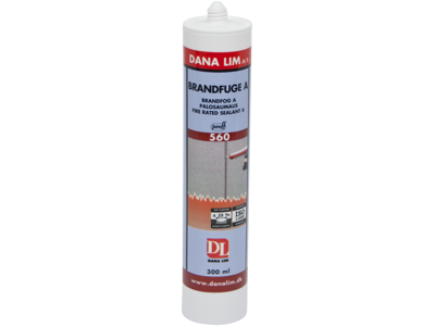 Dana A 560 Brandfugemasse hvid 300ml