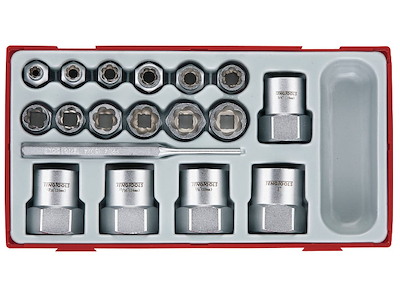 Boltudtrækkersæt TTBE18 dele Tengtool