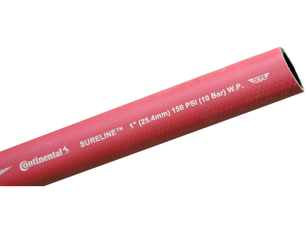 Slange 38mm Rød for vand