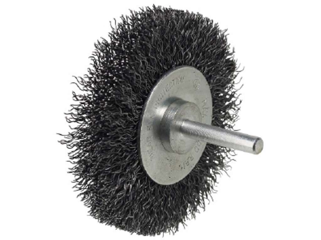 Roterende Stålbørste 100x14 m/6mm aksel