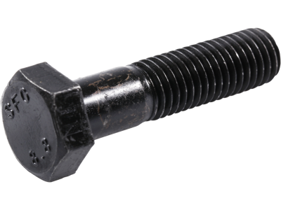 Stålbolt M22x100 sort