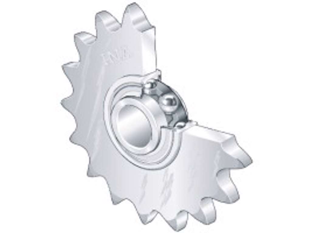 Kædestrammehjul Z=15 Ø16,0 M6 12B1