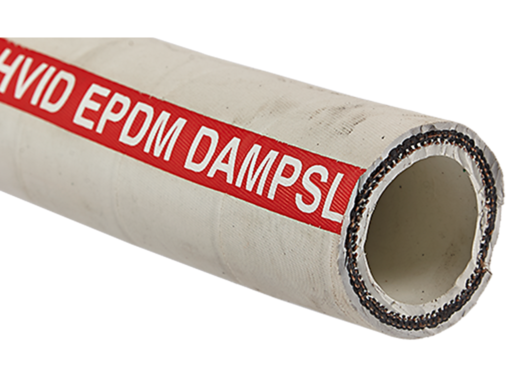 Dampslange EPDM 38mm hvid