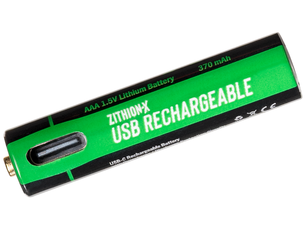 Batteri AAA 750mAh USB-C genopladelig 4