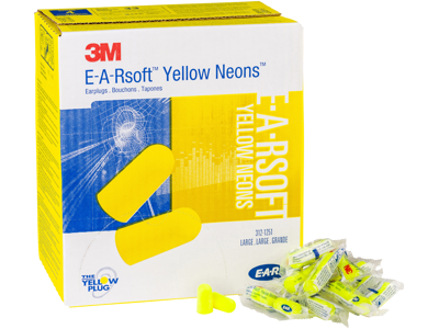 Ørepropper 3M EAR Soft Yellow Neons