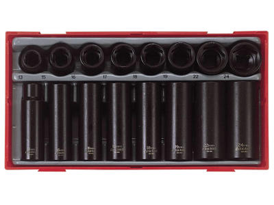 Slagtopsæt 1/2" 13-24mm TT9116