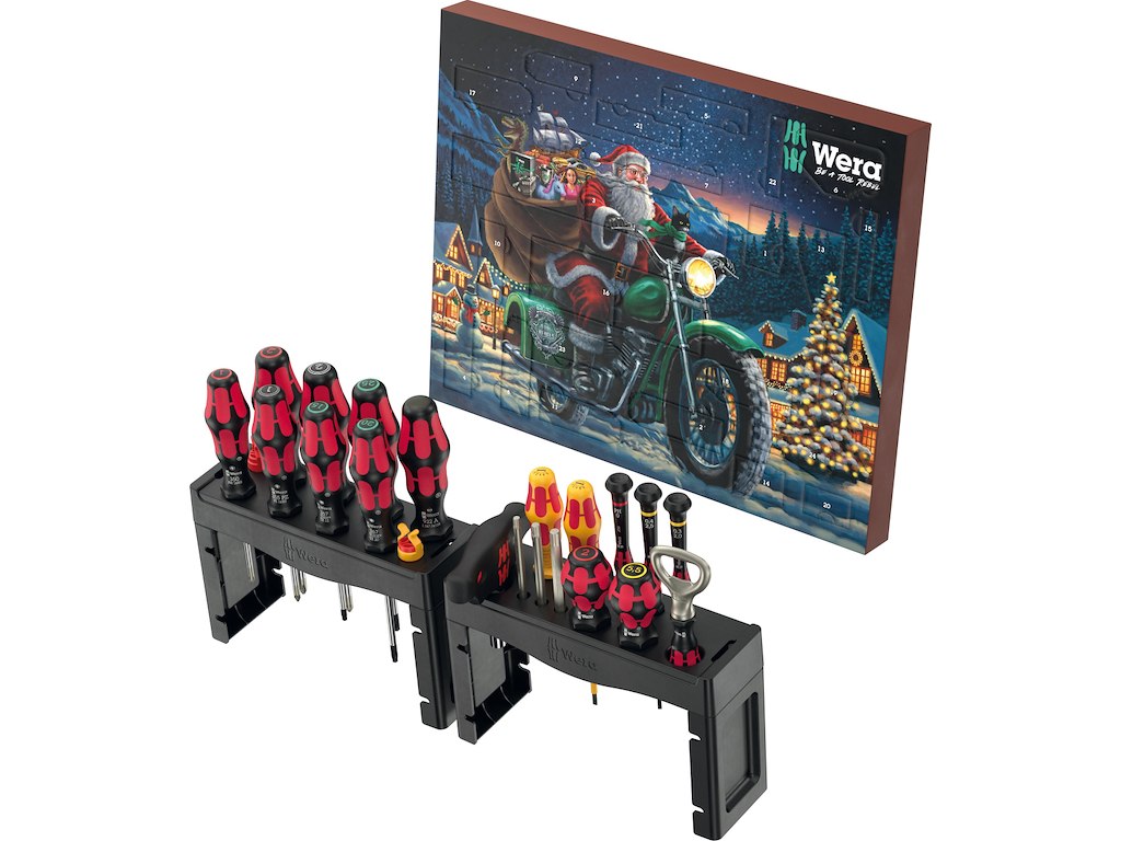 WERA Julekalender 2025 - 28 dele