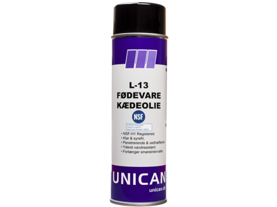 Unican L-13 fødevare-kædeolie 500 ml