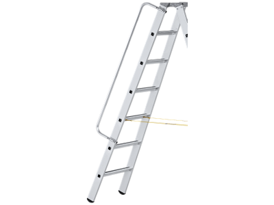 Håndliste t/stige L:4,7 mtr 1,99 mtr