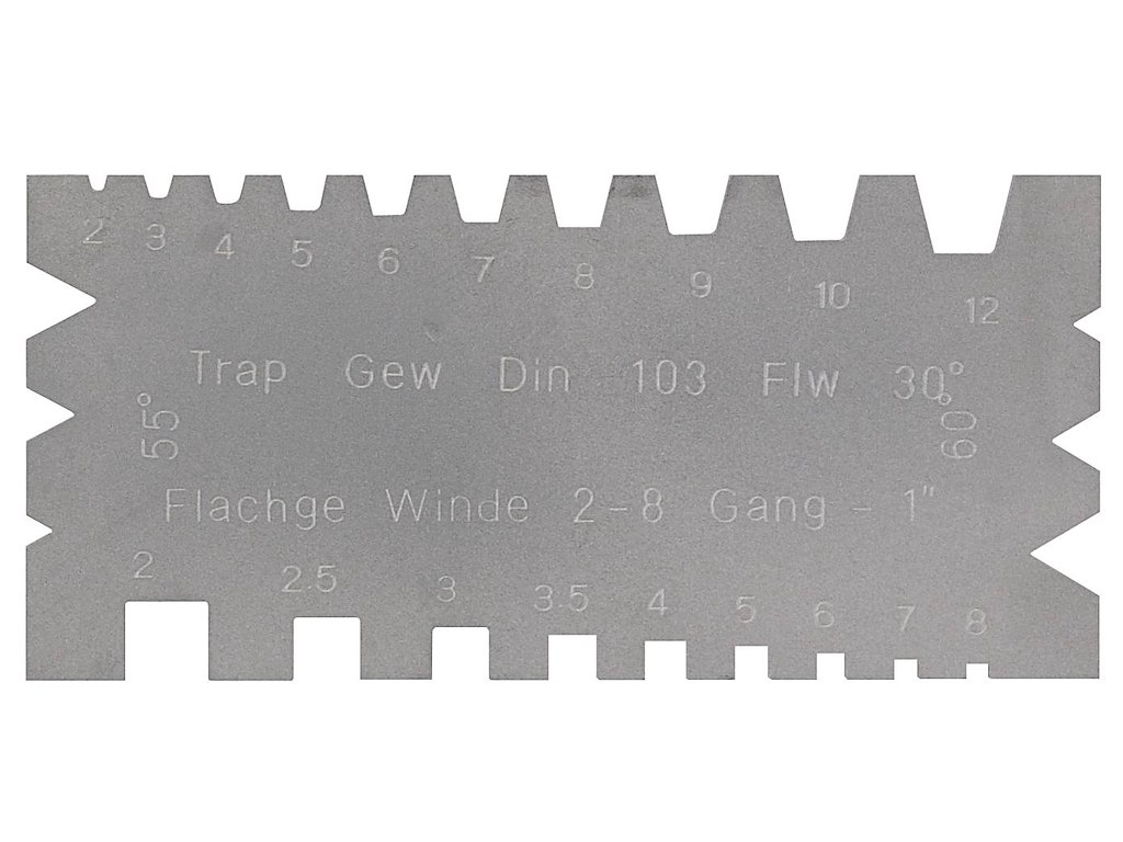 Gevindtæller 55 og 60 grader