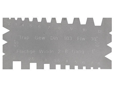 Gevindtæller 55 og 60 grader