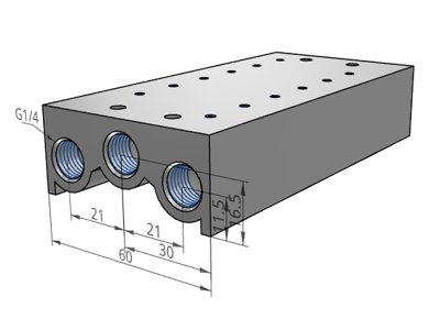 SMC SS5Y5-20-06-00F-Q manifold