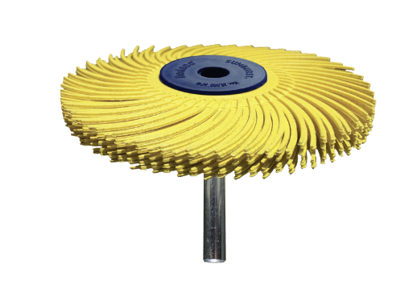Renserondel 51mm Bristle gul K220