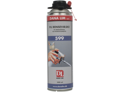 Dana 599 PU rensevæske 500ml