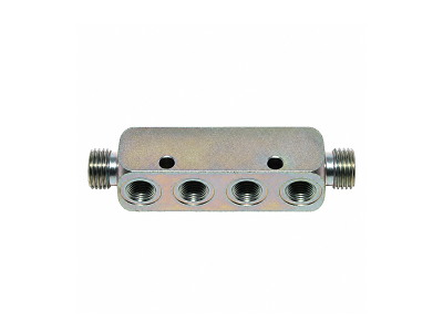 Manifold m. 4/2 udgange Safematic 