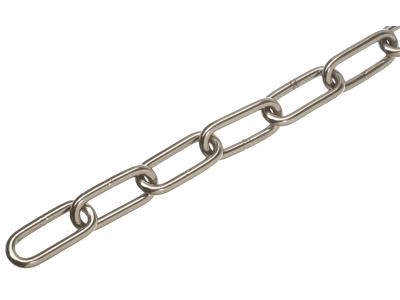Kæde 6x42mm syrefast DIN 763