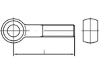 Øjebolt M6x60 FZB DIN444B