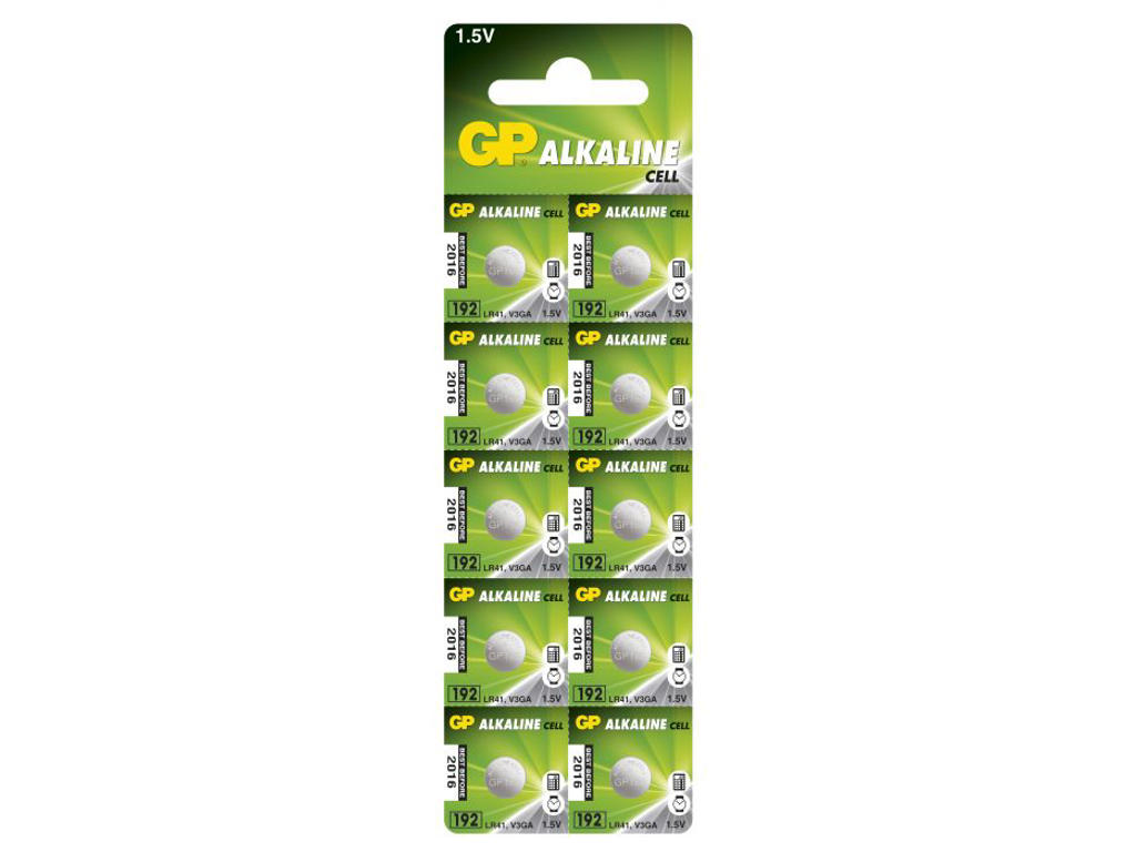 Batteri 192/LR41/AG3 1,5V GP 