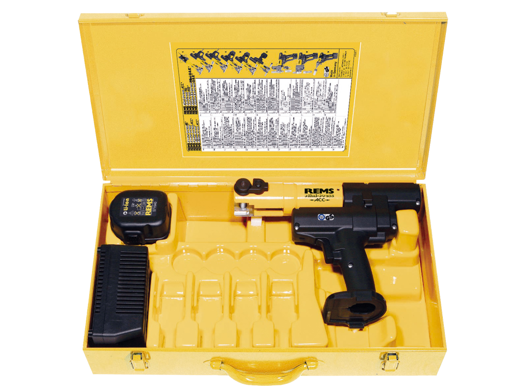 REMS Mini-press 14,4 ACC med lader+1 bat