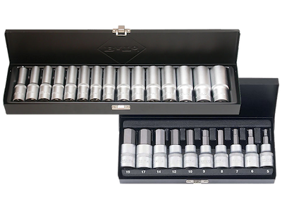 Topsæt 1/2", lange toppe 10-24mm