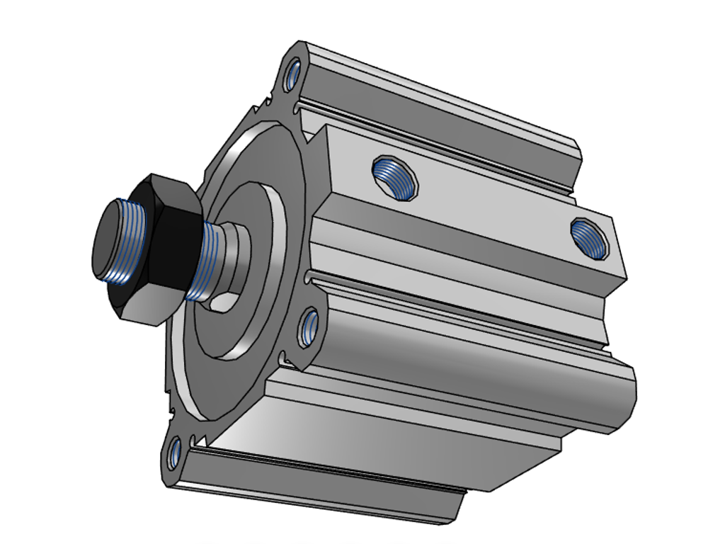 SMC CDQ2A100-50DMZ Luftcylinder