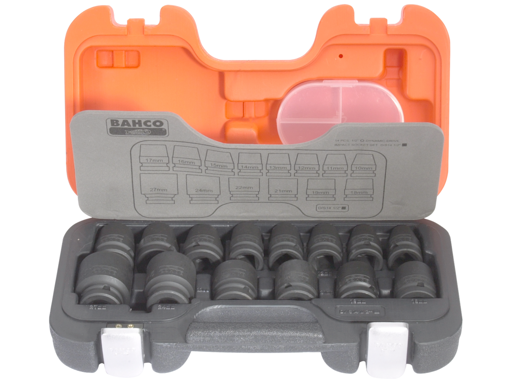 Slagtopsæt 1/2" D/S14 Bahco