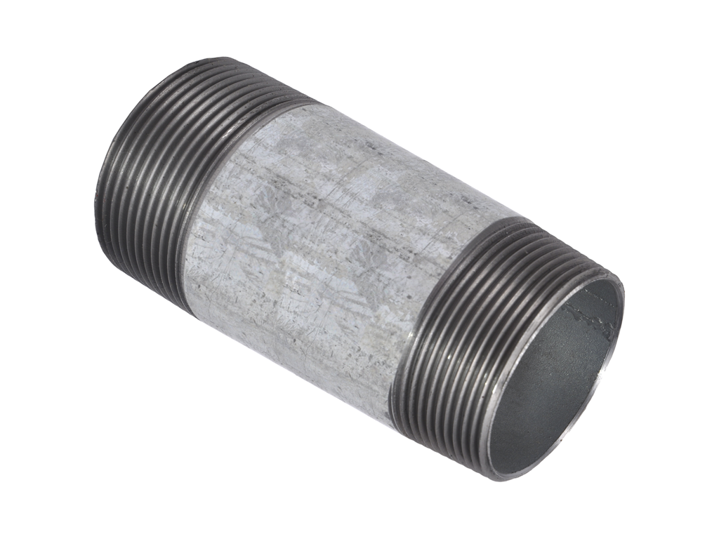 Nippelrør 1/4"x 50mm galv