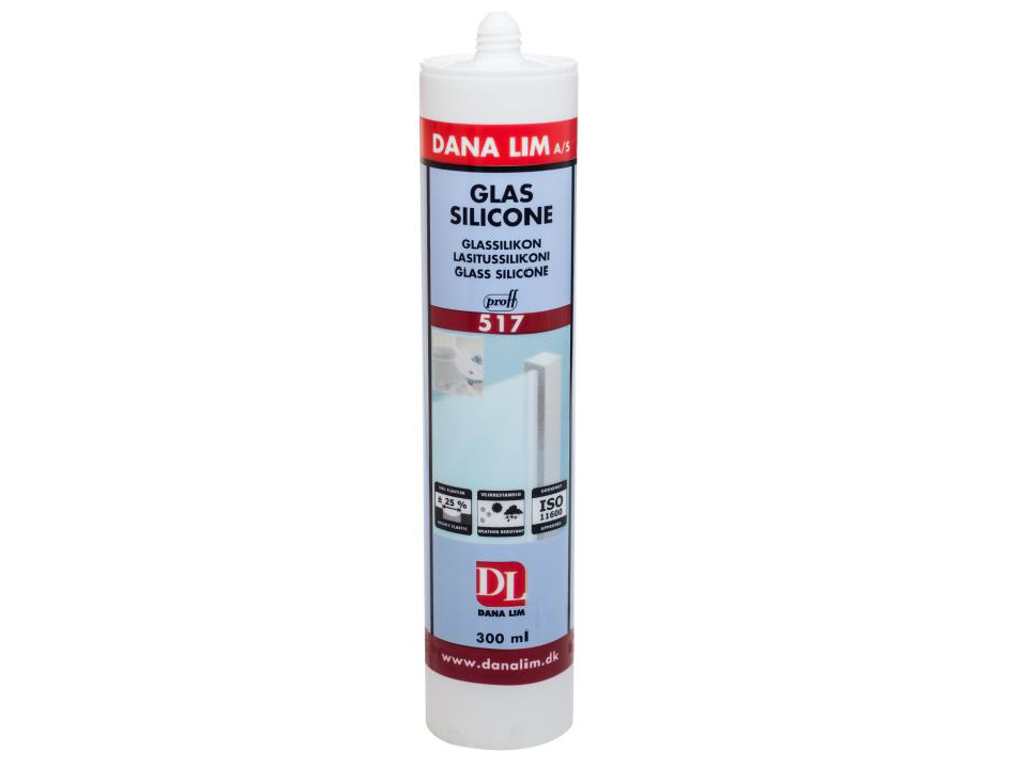 Dana 517 glassilicone transp.300 ml