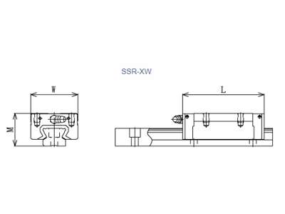 THK vogn SSR15XWSS