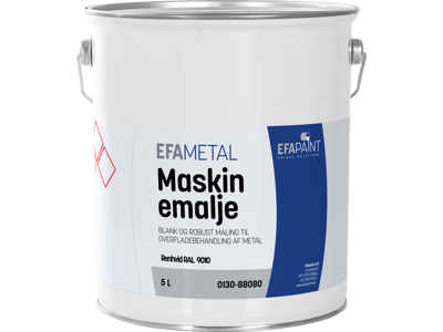 Maling RAL 9010 Ren Hvid 5 ltr