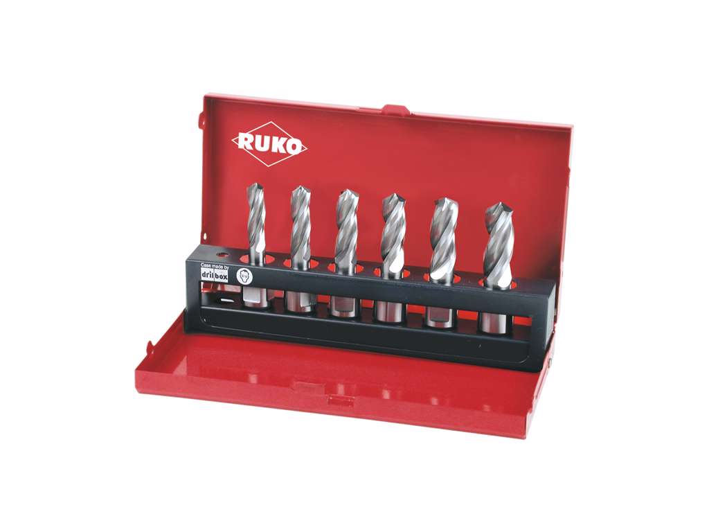 Kerneborssæt 10-15x30mm HSS 3S Weldon