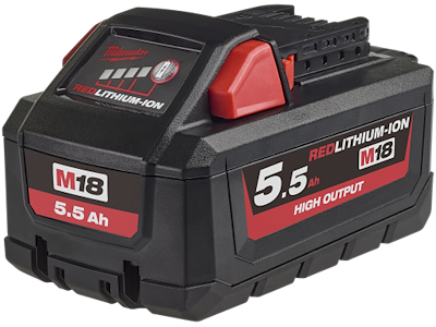 Batteri 18V M18 HB5.5  5,5Ah Milwaukee
