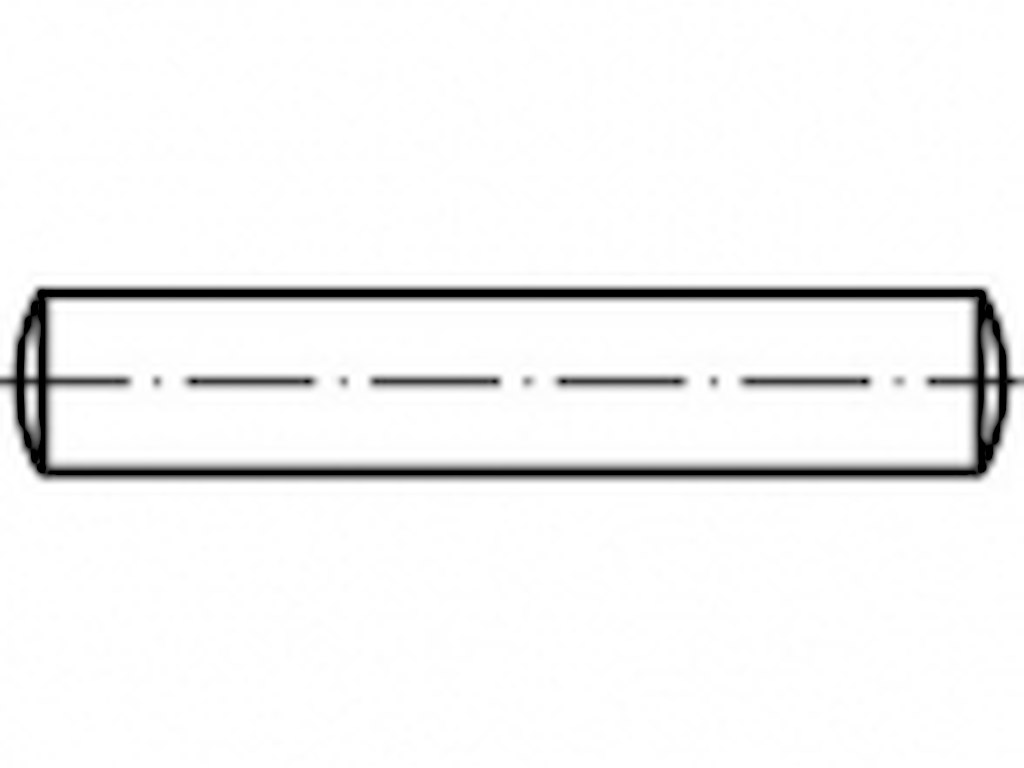 Cylindrisk stift 5,0x32mm hærdet tol m6