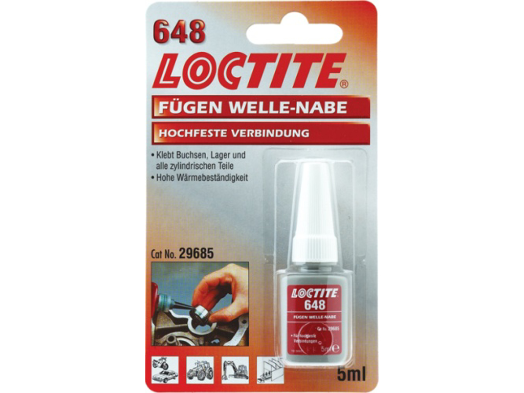 Loctite 648 Låsevæske 5,5 gram