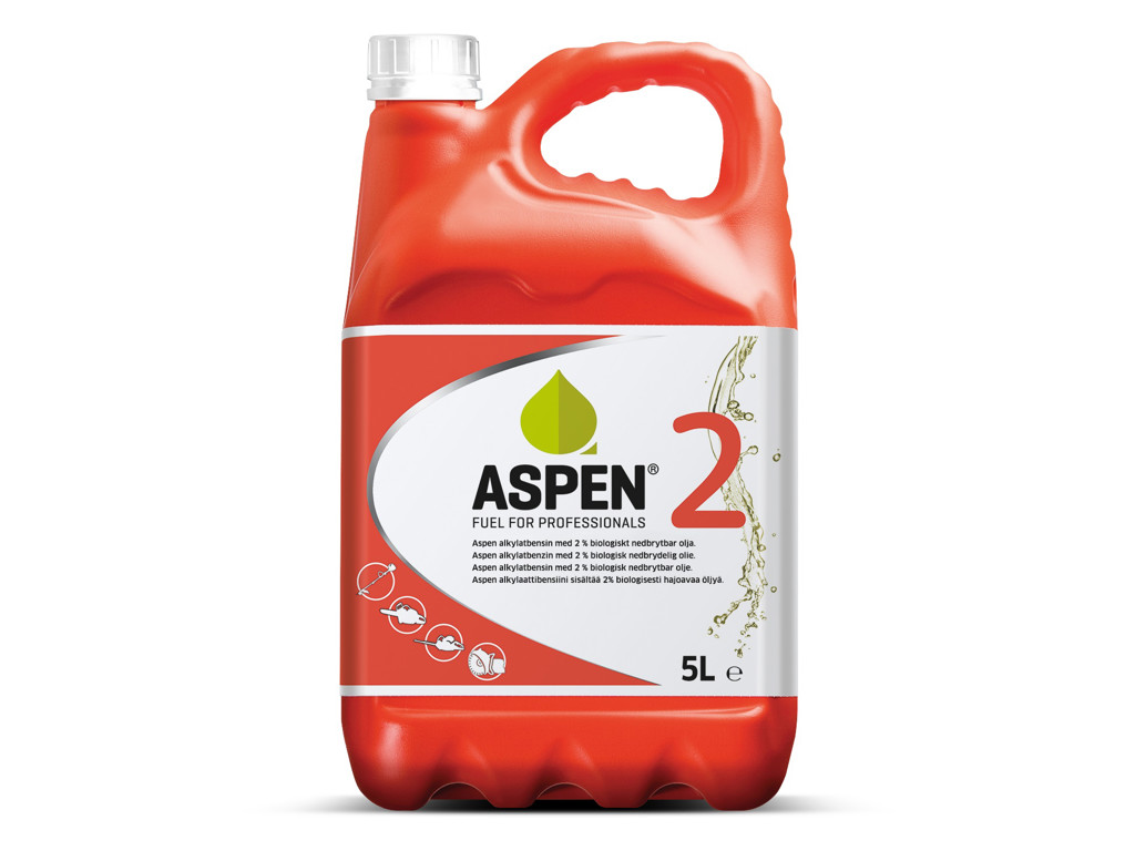 Benzin (Miljø) Aspen for 2-takt 5 ltr 