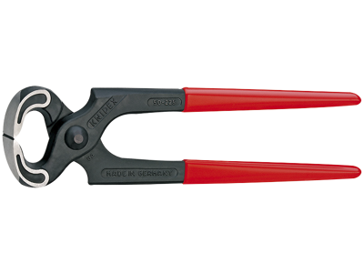 Knibtang 5001-180 poleret m/PVC på greb