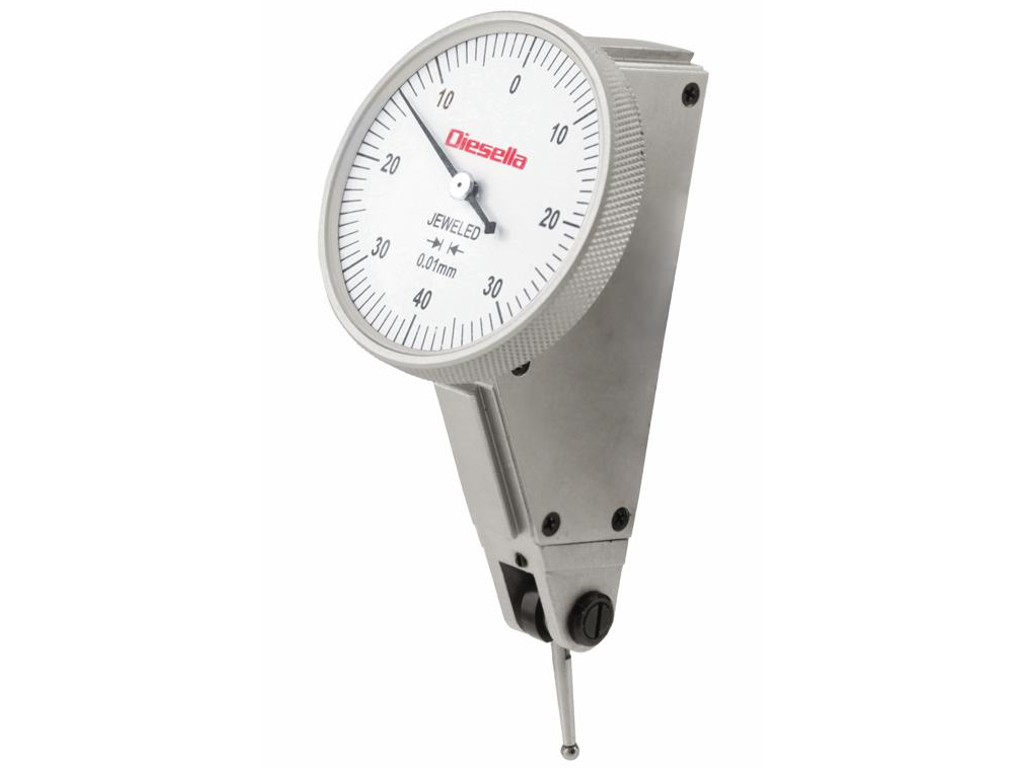 Måleur 0-0,8x0,01mm Vippeindicator