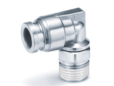Fitting 8mm x 1/8" u/rg vinkel 316L