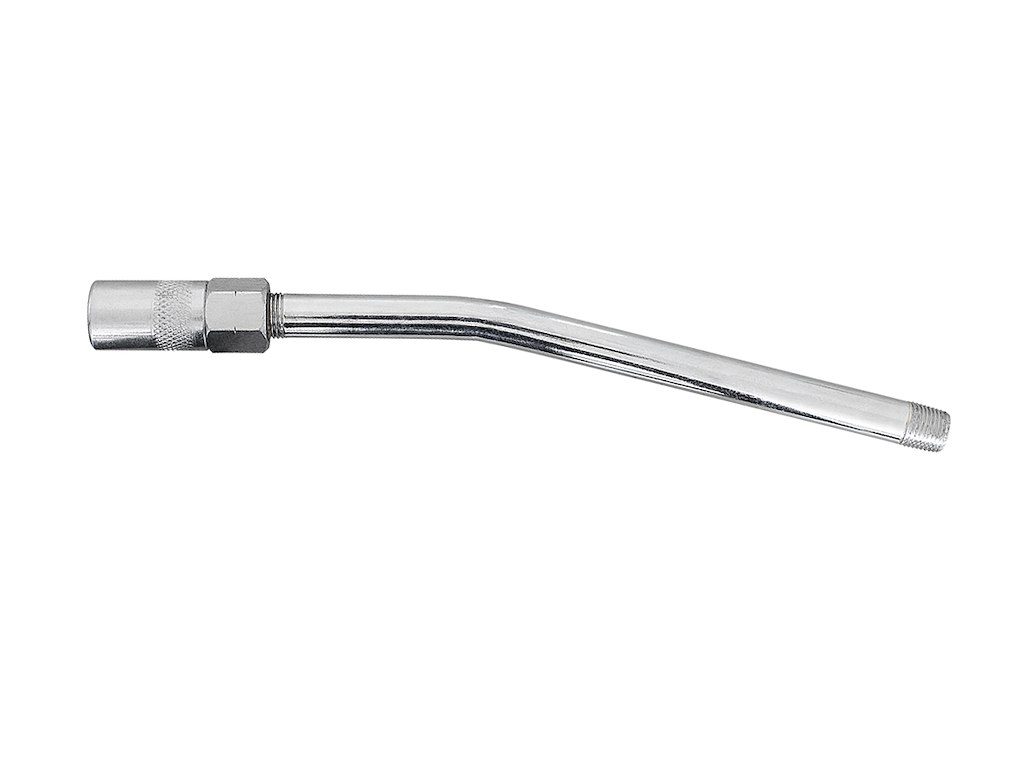 Vinkel smørerør med mundstykke 150mm