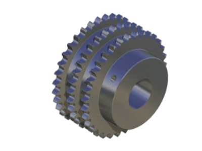 kædehjul 16BH-3 B24 m/nav